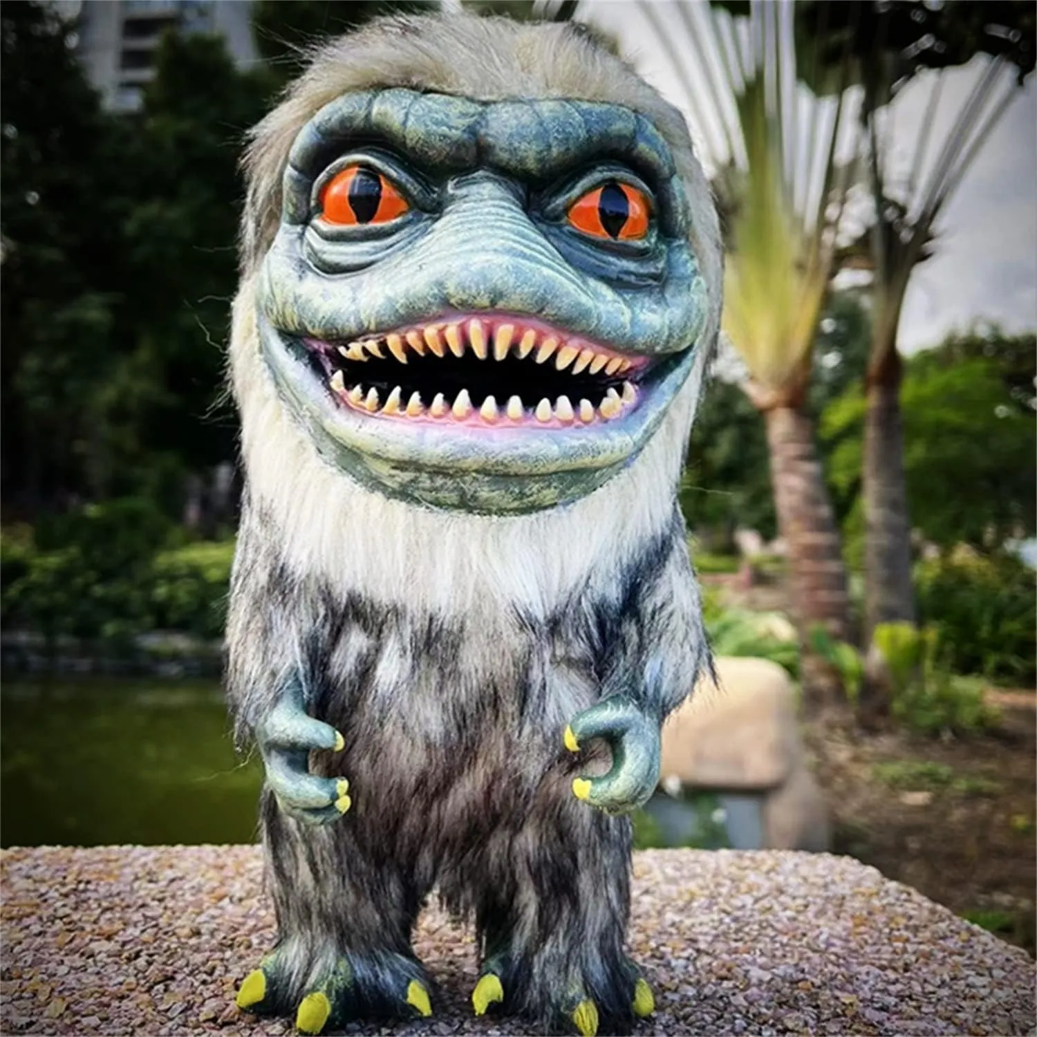 Critters Prop Doll, Space Crite Plush Doll from Movie Critters Collection, Creepy Doll Fugglers Funny Ugly Monsters ​Gifts for Children