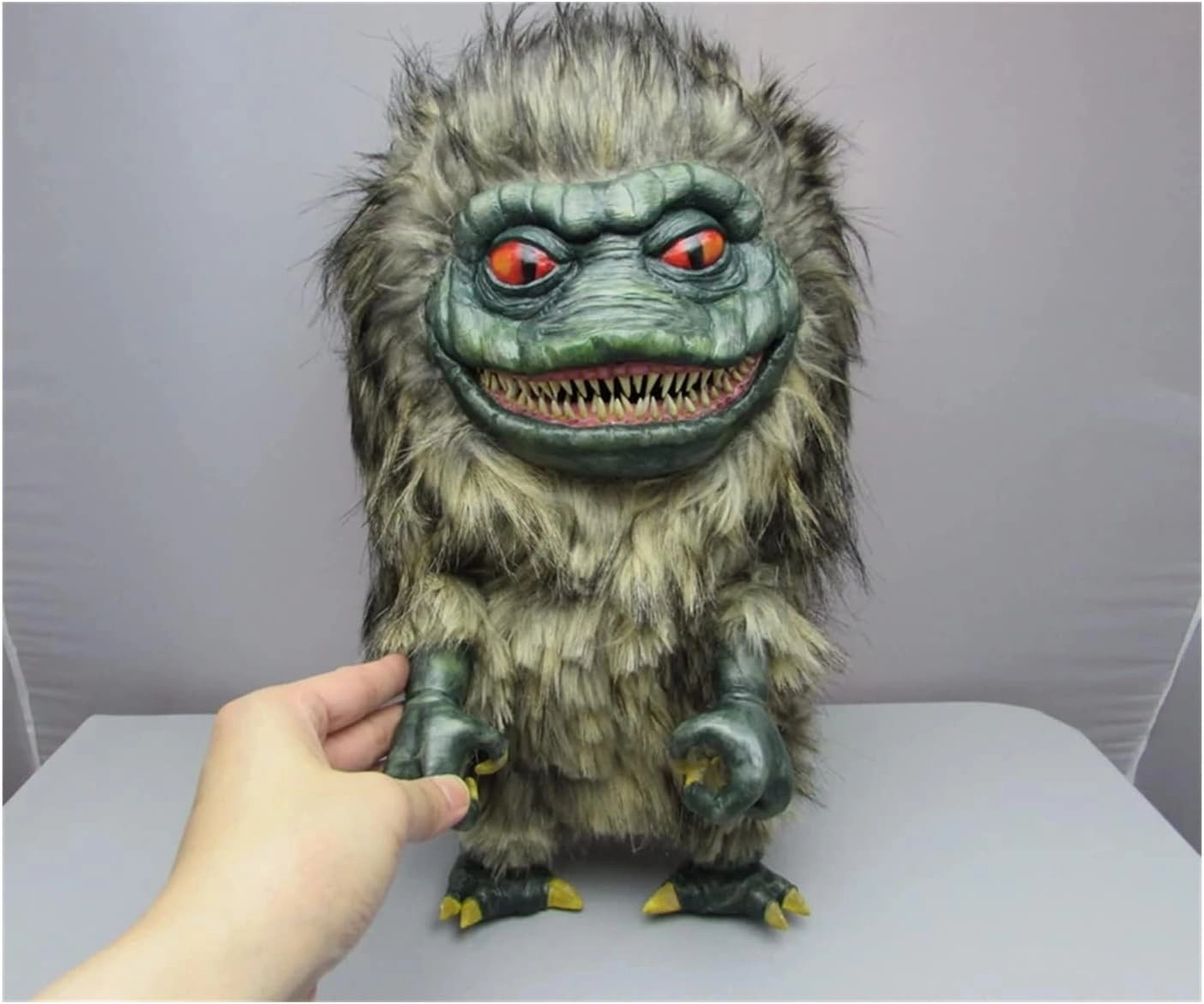 Critters Prop Doll, Space Crite Plush Doll from Movie Critters Collection, Creepy Doll Fugglers Funny Ugly Monsters ​Gifts for Children
