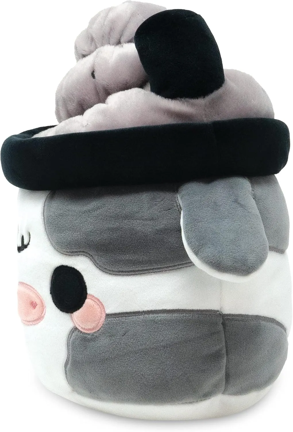 Cuddle Barn - Black Sesame Mooshake | Super Soft Cute Kawaii Cow Dessert Drink Collectible Stuffed Animal Plush Toy, 11 inches