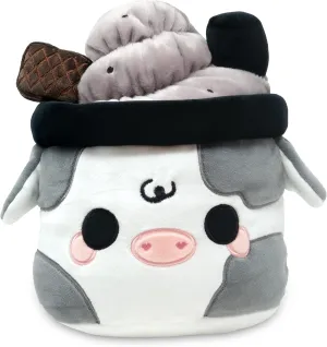 Cuddle Barn - Black Sesame Mooshake | Super Soft Cute Kawaii Cow Dessert Drink Collectible Stuffed Animal Plush Toy, 11 inches