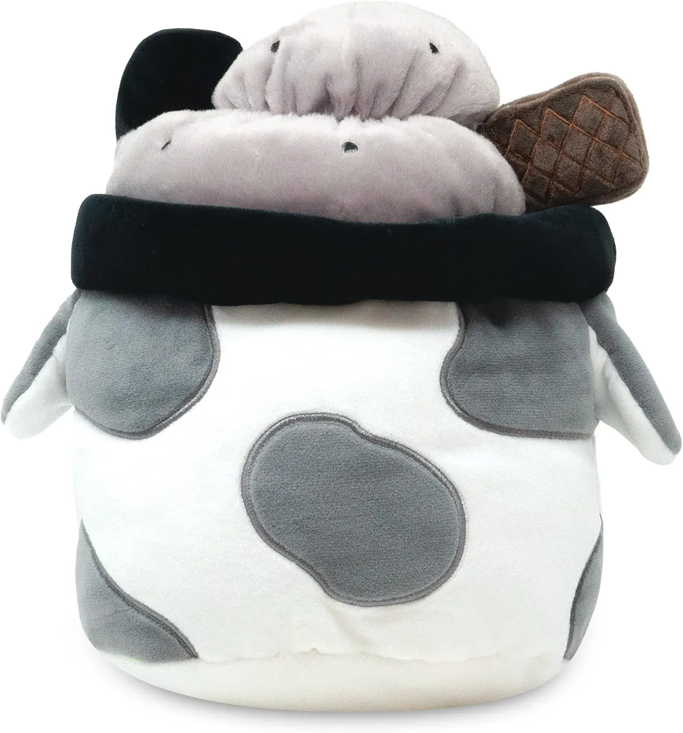 Cuddle Barn - Black Sesame Mooshake | Super Soft Cute Kawaii Cow Dessert Drink Collectible Stuffed Animal Plush Toy, 11 inches