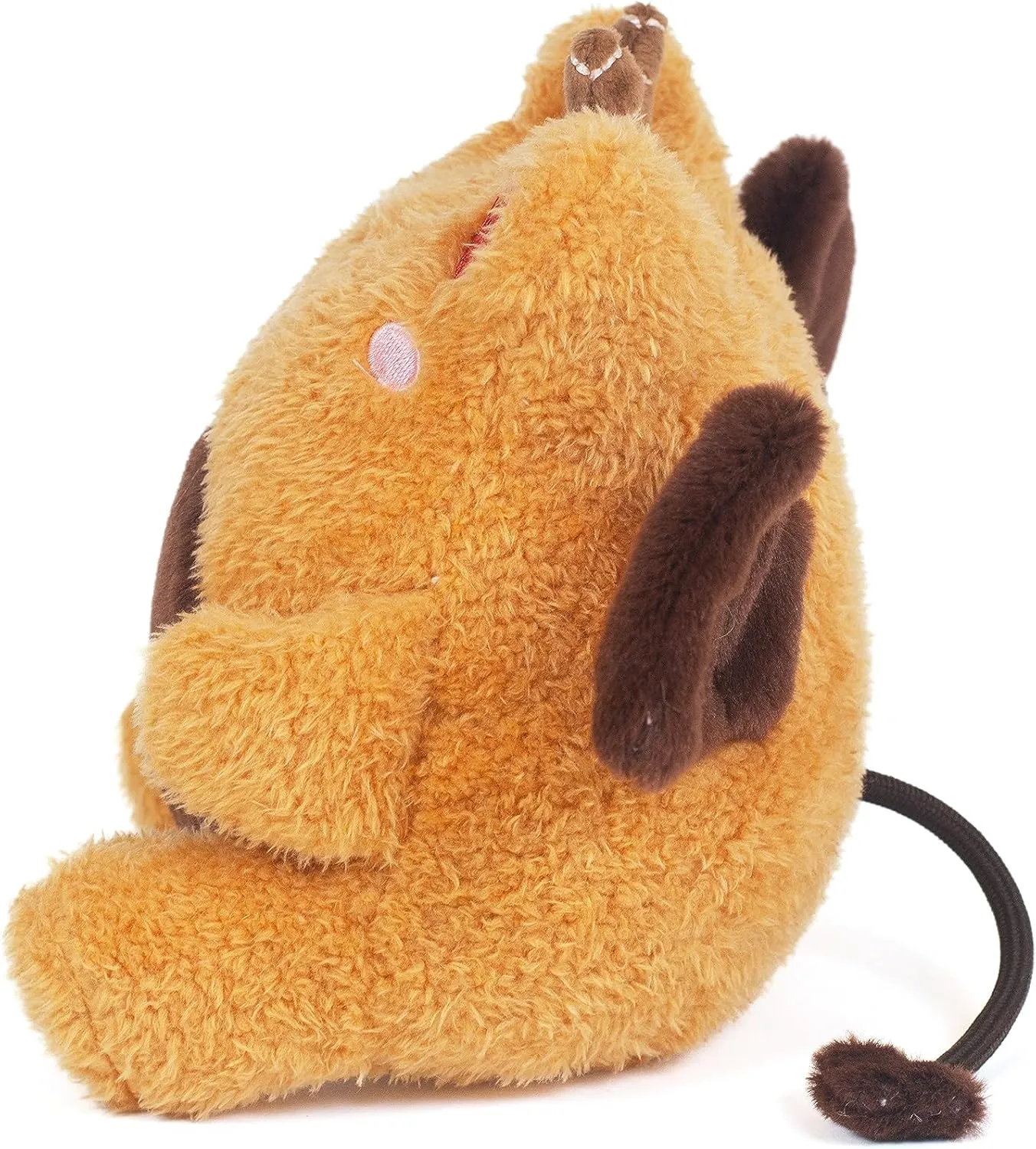 Cuddle Barn PlushGoals - Jersey Devil Wawa The Froggie Stuffed Animal Frog Plush Toy Soft Orange Kawaii, 6 inches
