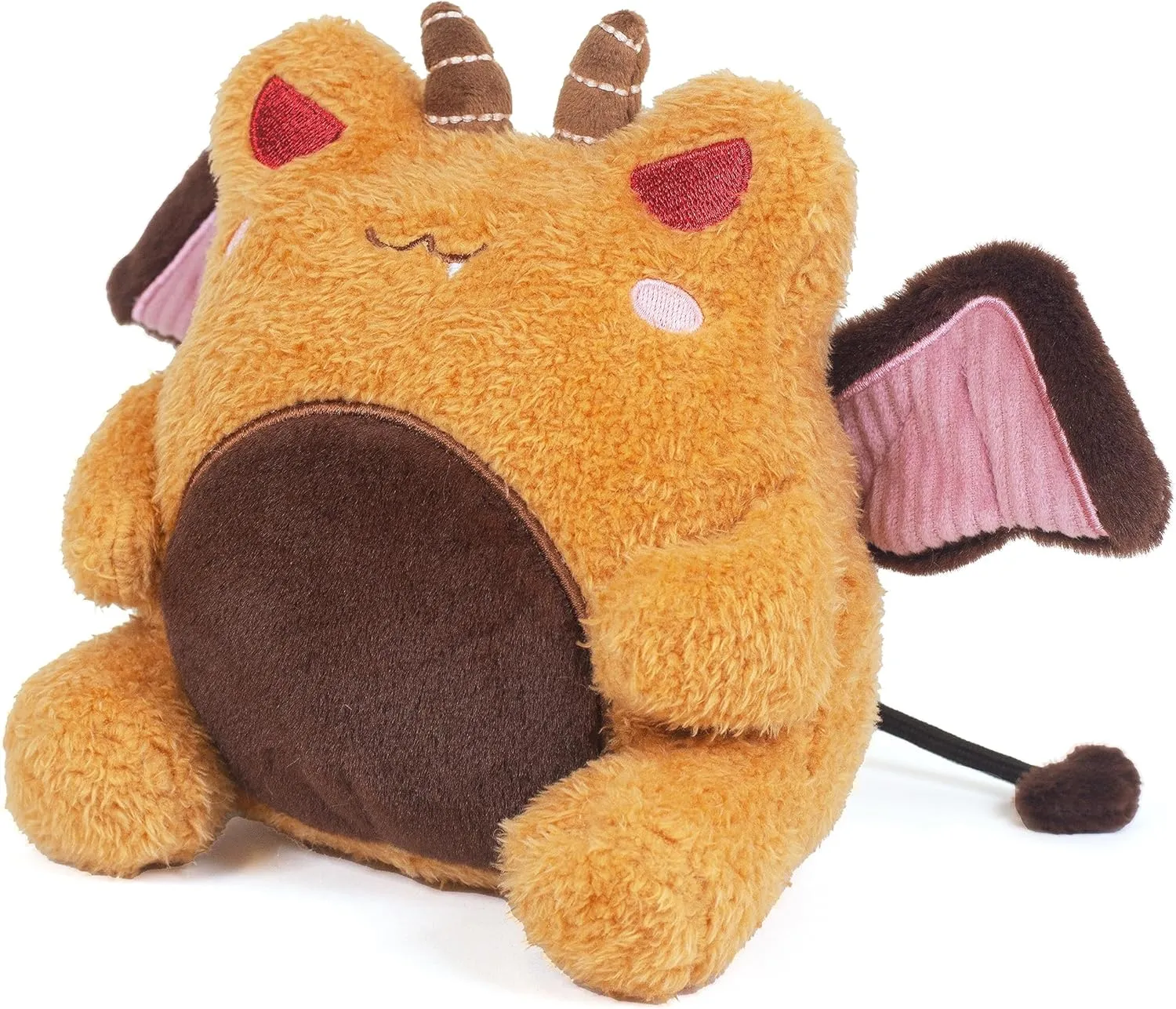 Cuddle Barn PlushGoals - Jersey Devil Wawa The Froggie Stuffed Animal Frog Plush Toy Soft Orange Kawaii, 6 inches