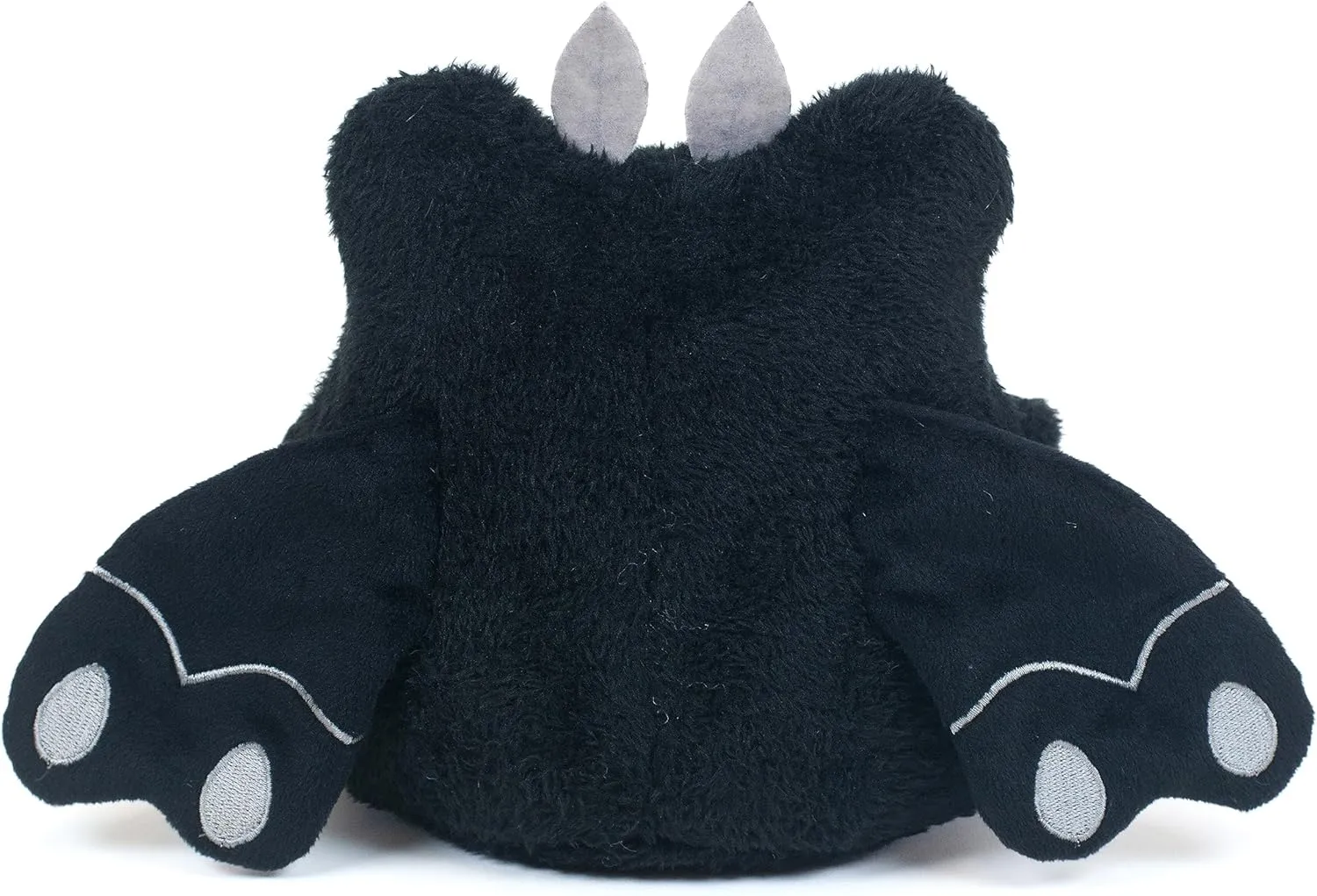 Cuddle Barn PlushGoals - Mothman Wawa The Froggie Soft Black Stuffed Animal Kawaii Frog Plush Toy, 6 inches