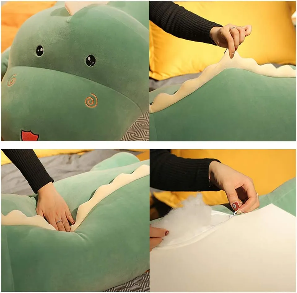 Cute Big Dinosaur Plushie Pillow Toy - Large Dinosaur Stuffed Animal Doll - 31.5 inch