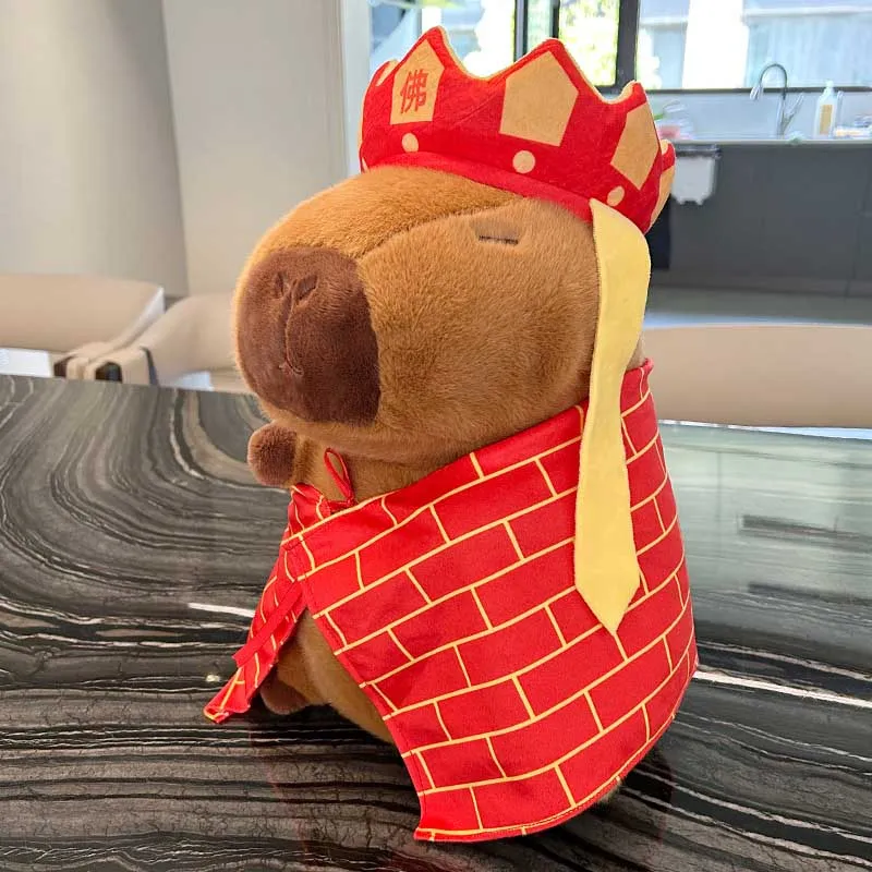 Cute Buddha Capybara Plush™