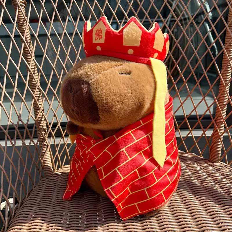 Cute Buddha Capybara Plush™