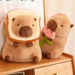 Cute Capybara Plush Pillow Toy
