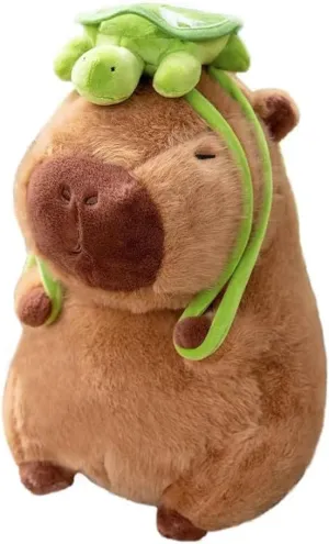 Cute Capybara Plush Toy,Kawaii Capybara Stuffed Animals Stuffed Toy,Soft Plush Doll Pillow for Kids Boys Girls (35cm/13.7 Inches)