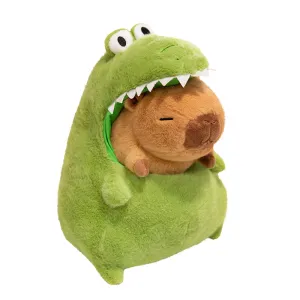 Cute Crocodile with Capybara Plush Toy