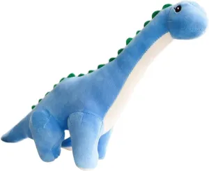 Cute Dinosaur Plush Toy, Plush Doll Dinosaur Stuffed Animal for Bedroom Living Room Sofa Decor Kids Birthday Gift, Blue 60cm