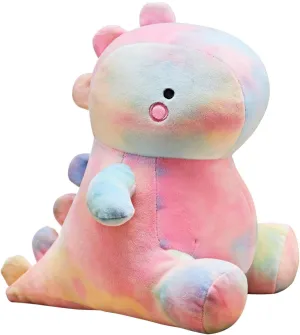 Cute Dinosaur Plush Toys, Fat Dinosaur Stuffed Animals Toys Dolls, Soft Plush Stuffed Animal Dino Plushie, Birthday Gifts for Kids Girls Boys Colorful 12 inch