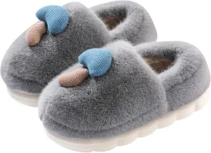 Cute Mushroom Slippers for Women Men Memory Foam Cartoon Fuzzy Warm slippers Indoor House Home Winter Shoes