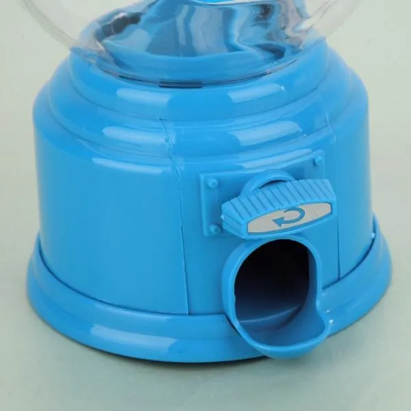 Cute Sweets Mini Candy Machine Bubble Gumball Dispenser Coin Bank Kids Toy Blue