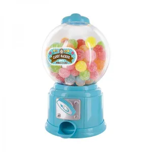 Cute Sweets Mini Candy Machine Bubble Gumball Dispenser Coin Bank Kids Toy Blue