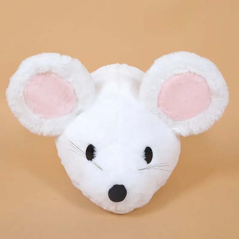 Cute White Rat Mouse Stuffed Animal Plush Toy