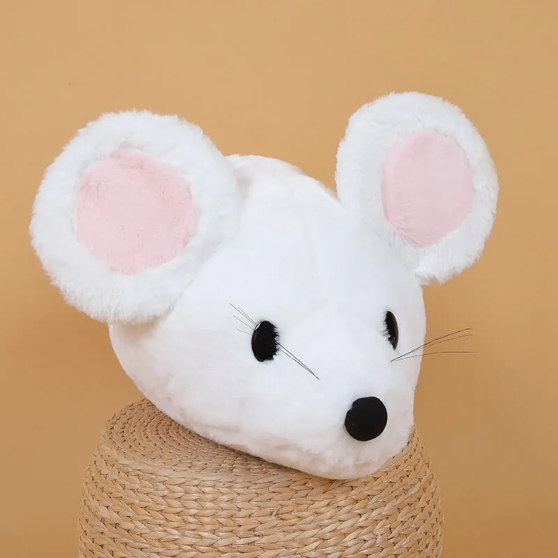 Cute White Rat Mouse Stuffed Animal Plush Toy