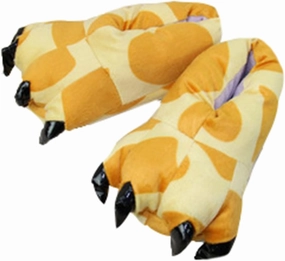 CuteOn Unisex Soft Plush Cartoon Winter Slippers Cosplay Costume Animal Paw Claw Shoes
