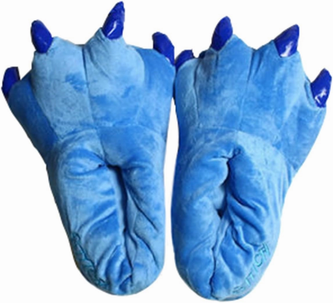 CuteOn Unisex Soft Plush Cartoon Winter Slippers Cosplay Costume Animal Paw Claw Shoes