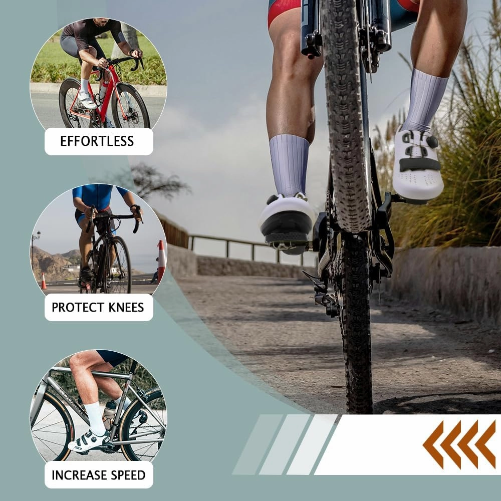 Cycling Shoes Cleats, Bike Cleats Self-Locking, Quick Release, Aerodynamic for Wahoo SpeedPlay Zero