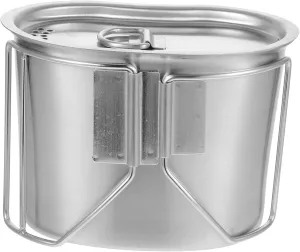 DECHOUS Stainless Camping Cookware Cup Portable Pot for Outdoor Hiking Camping