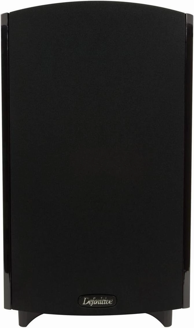 Definitive Technology ProMonitor 1000-2-Way Satellite or Bookshelf Speaker for Home Theater, at Par with Any Large Speaker (Single, Black)