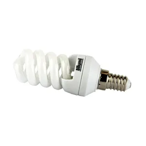 DISC - Globes Fluorescent Spiral E14 9W Oriel Lighting A-CFL-1609427, A-CFL-1609450