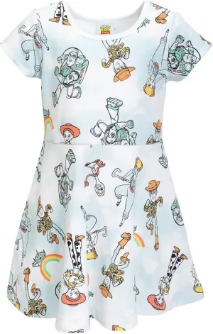 Disney French Terry Skater Dress Infant to Big Kid Sizes (18 Months - 14-16)