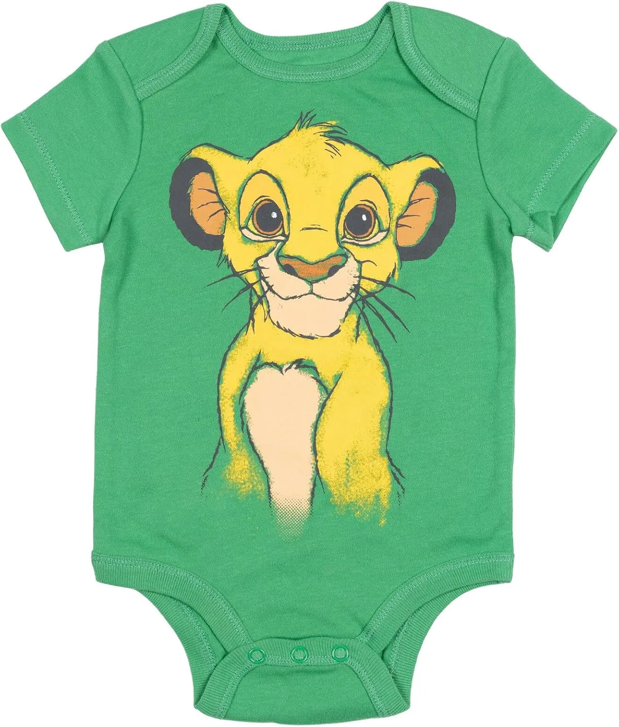 Disney Mickey Mouse Lion King Winnie the Pooh Pixar Toy Story Finding Nemo Baby 5 Pack Bodysuits Newborn to Infant