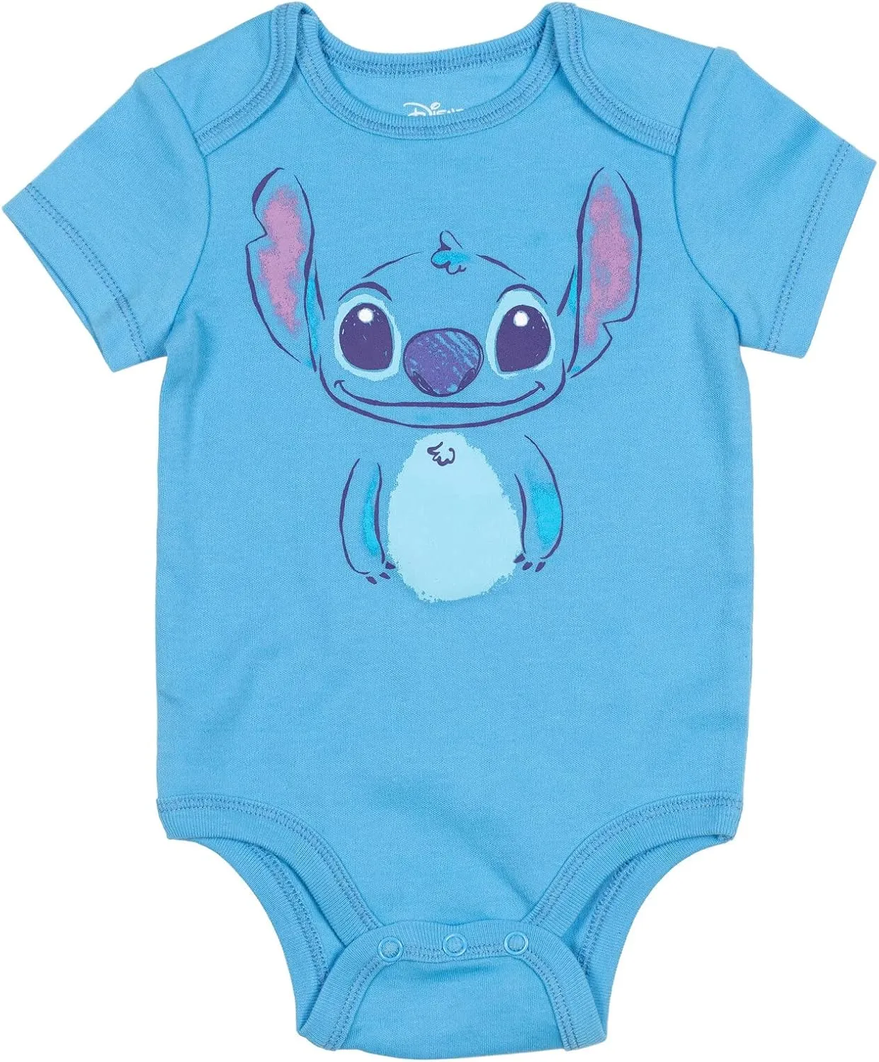 Disney Mickey Mouse Lion King Winnie the Pooh Pixar Toy Story Finding Nemo Baby 5 Pack Bodysuits Newborn to Infant