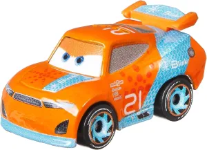 Disney Pixar Cars, Mini Racers Next Gen #21 Blinkr, Toy Vehicle for Kids Ages 3 and Up