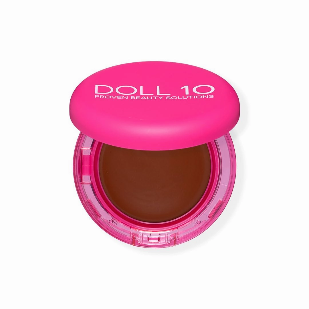 Doll 10 Peptide Bounce Balm Foundation™ – Hydrating, Age-Defying Foundation for Older Women, All Skin Types – Vegan, Clean, Natural, Medium Buildable Coverage, Blurs Fine Lines - [Rich]