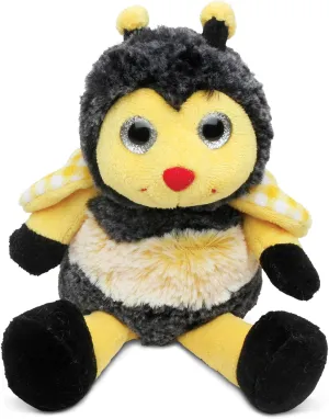 DolliBu Sitting Bee - Super Soft Realistic Stuffed Animal, Cute Insect Plush Toy for Boys and Girls, Adorable Gift for Baby, Kids, and Adults - 7 Inches