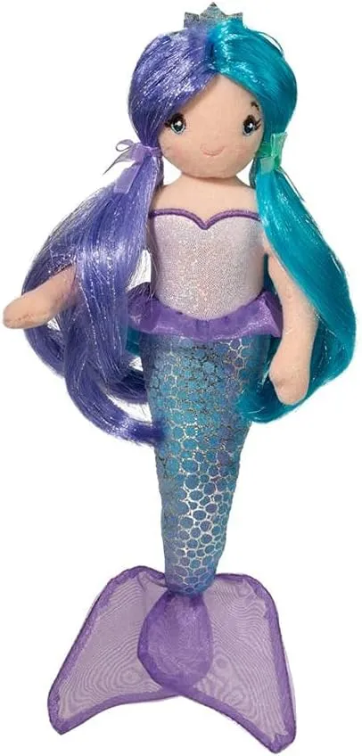 Douglas Carly Sea Blue Mermaid Plush Stuffed Doll