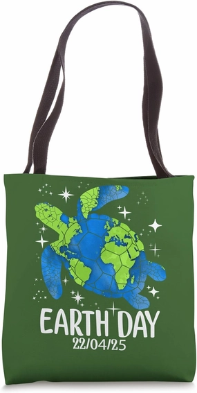 Earth Day 2025 Cute Earth Earth Day 2025 Restore Earth 2025 Tote Bag