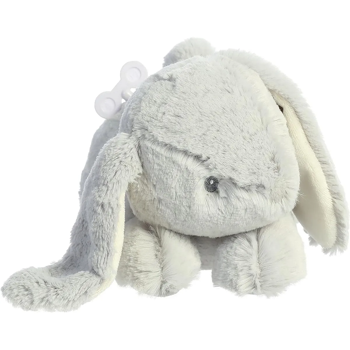 Ebba - Wind Up Musical - 12" Dewey Bunny Wind Up Musical, Grey
