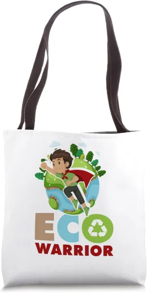 Eco Warrior Nature Lover Environmentalists Cute Ecological Tote Bag
