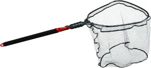 Ego S2 Slider Fishing Net, Ultimate Fishermen’s Tool Telescoping Handle, Replaceable Head, Salt & Freshwater, 29-60" Handle, 22x23 Inch Hoop