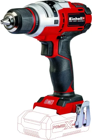 Einhell TE-CD Power X-Change 18-Volt Cordless 1400 RPM Brushed Motor, Variable Speed Drill/Driver, Tool Only (Battery and Charger Not Included)