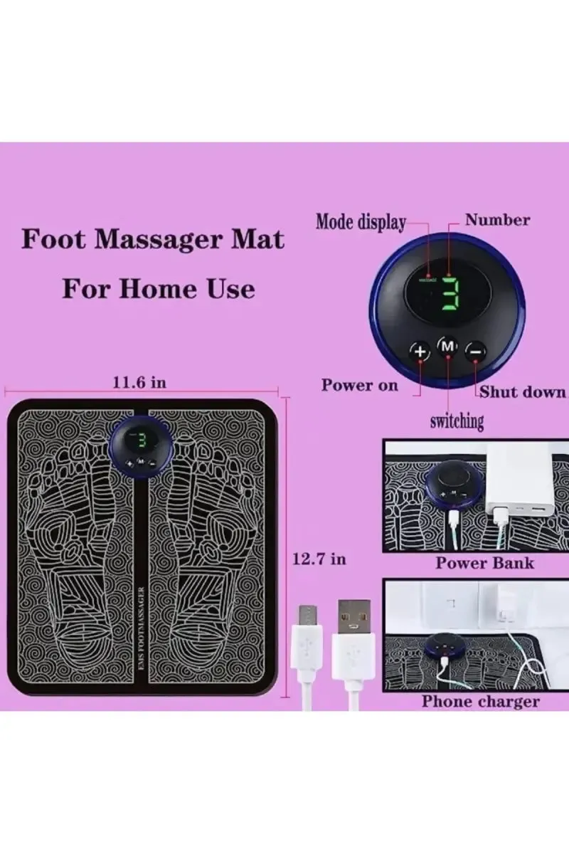 EMS Electric Foot Massager Mat