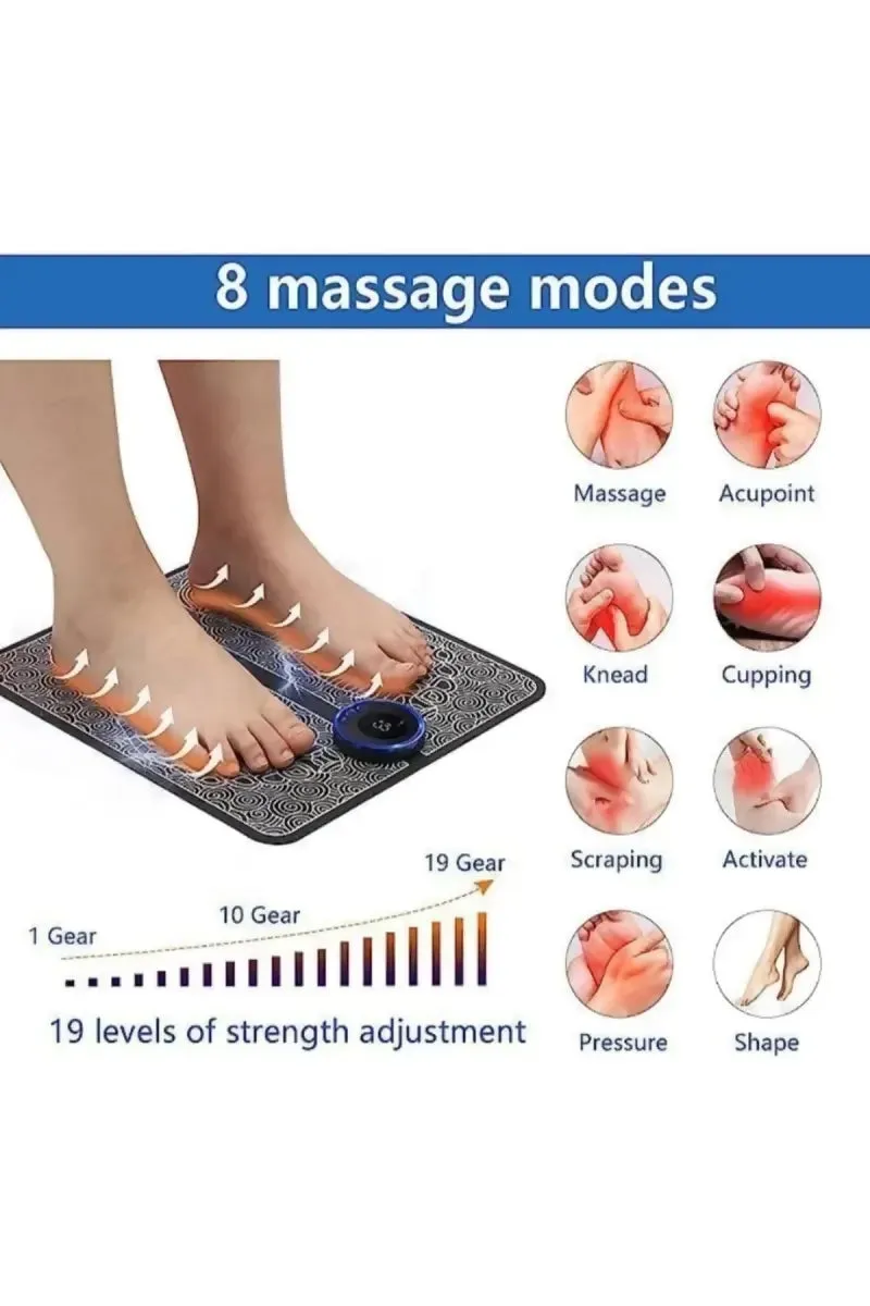 EMS Electric Foot Massager Mat