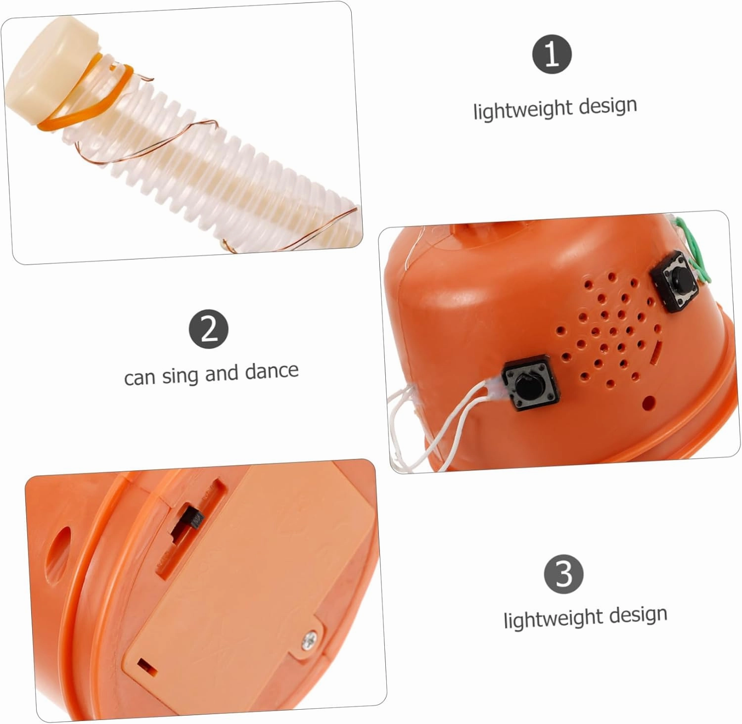 ERINGOGO Toy Movement Dancing Toy Making Accessory Smooth Surface Safe for Boys and Girls Adults
