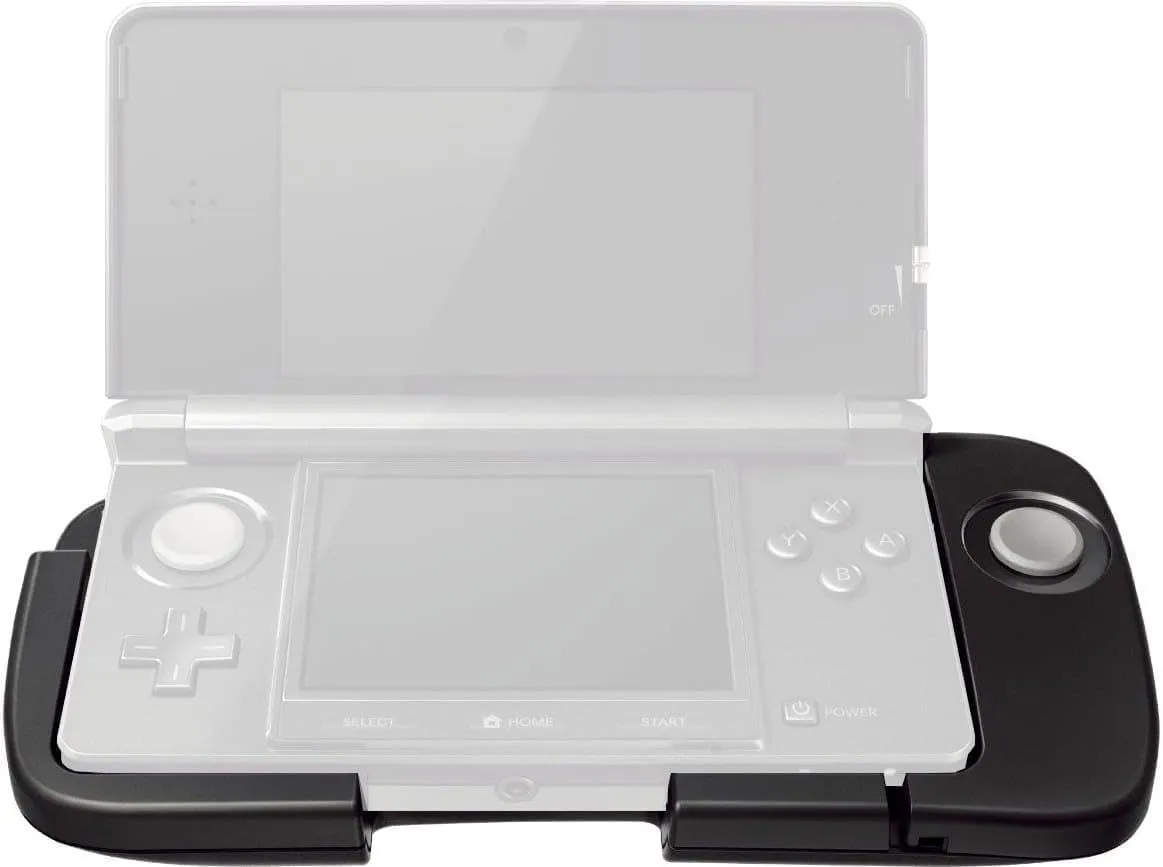 Expansion Pad Circle Pad Pro Gaming Attachment - Ergonomic Design - Extra Grip & Control - 4 Shoulder Buttons - ZL/ZR Trigger - Compatible with Nintendo 3DS (3DS)