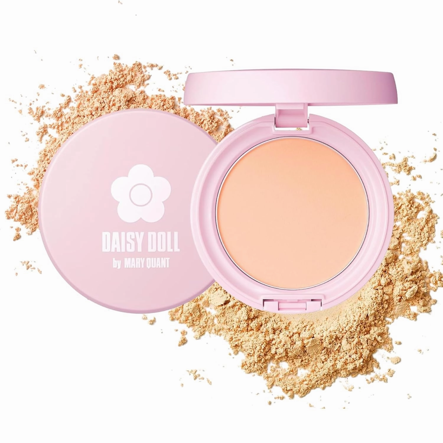 Face Powder, Pressed Setting Powder w/SPF 25 PA   , Japanese Makeup for Matte & Smooth Finish, 0.3 oz (10 g), 02 Pink Ocher