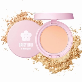 Face Powder, Pressed Setting Powder w/SPF 25 PA   , Japanese Makeup for Matte & Smooth Finish, 0.3 oz (10 g), 02 Pink Ocher