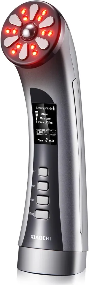 Facial Device – 4 in 1 Skin Rejuvenation Tool for Face & Neck, Lifts, Tightens, Reduces Wrinkles & Puffiness