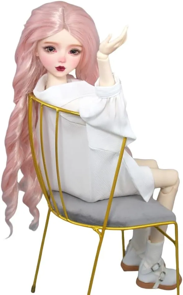 Fashion Collection BJD Dolls 1/3 SD Dolls 22inch Pretty Ball Jointed Doll DIY Toys with Full Set Outfits Clothes, Handpainted Makeup, Eyes Spring Design (Didi)