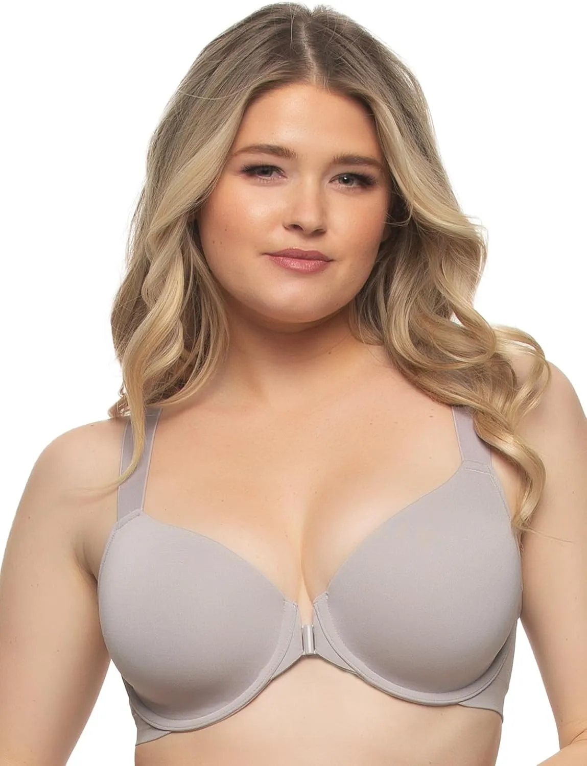 Felina - Utopia Front-Close Racerback T-Shirt Bra - Seamless Comfort, Smooth Fit, and Support