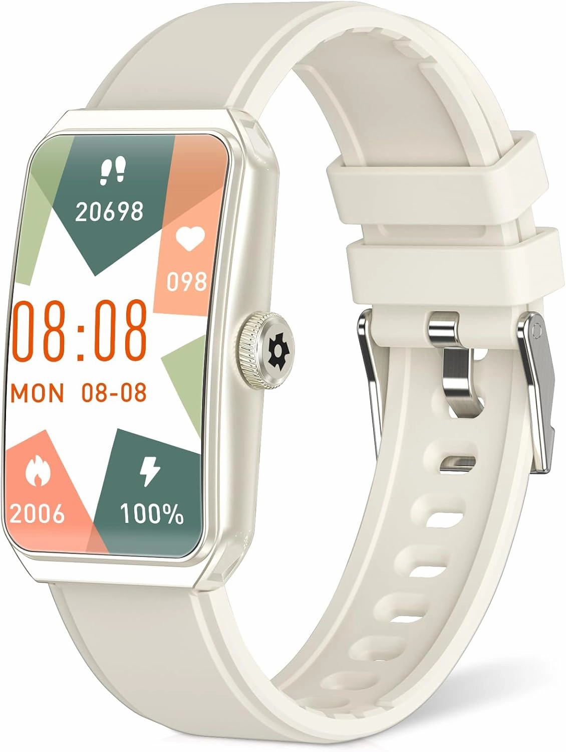 Fitness Tracker with 24/7 Heart Rate, Blood Oxygen, Sleep Tracker, Waterproof Fitness Watch, Activity Tracker with Step Tracker for Women Men