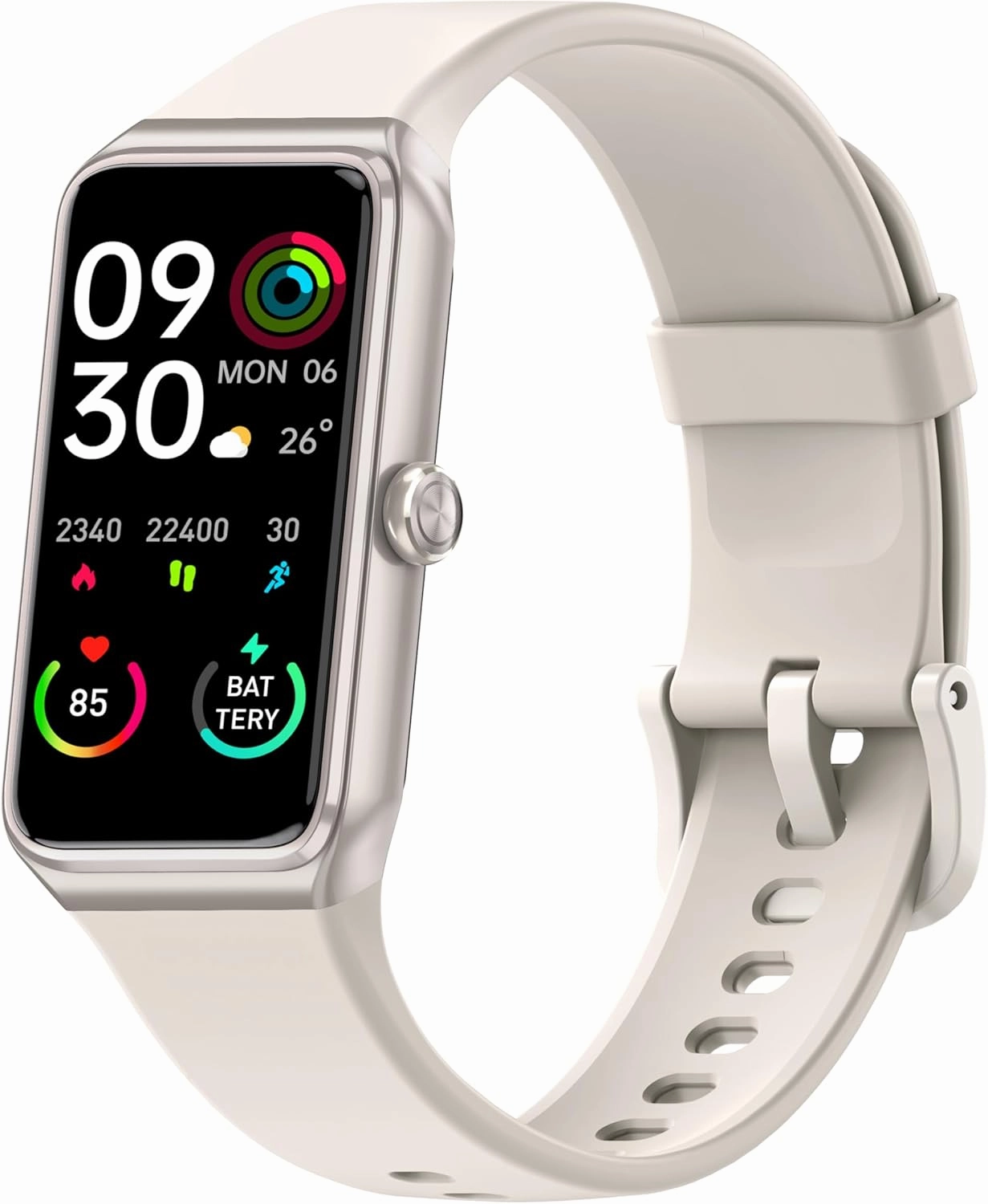 Fitness Tracker with 24/7 Heart Rate,Blood Pressure Sleep Tracking,104 Sports Modes Calories Smart Watch,IP68 Waterproof Step Counter Activity Trackers Pedometer for Android&iPhone Women Men
